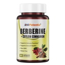 Berberine Supplement - Berberine 500mg with Ceylon Cinnamon, Enhanced Absorption Fomula for Immune System & Metabolic Support Supplement | Non-GMO - 60 Capsules