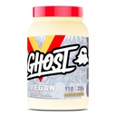 GHOST Vegan Protein Powder, Pancake Batter – 2lb, 20g of Protein- Plant-Based Pea & Organic Pumpkin Protein - ­Post Workout & Nutrition Shakes, Smoothies, & Baking - Soy & Gluten-Free