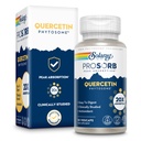 SOLARAY Quercetin Phytosome - 20X Absorption - Easy-to-Digest Antioxidants Supplement for Overall Health Support - Vegan and Made Without Soy - 60-Day Guarantee - 30 Servings, 30 VegCaps