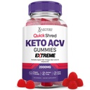 Justified Laboratories Quick Shred Keto ACV Gummies Extreme Advanced Formula 2000MG Apple Cider Vinegar Gummies with Pomegranate Beet Juice Powder & B12 Vegan, Non-GMO 60 Gummys