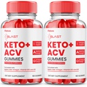 (2 Pack) Blast Keto ACV Gummies, KetoBlast Keto+ACV Advanced Vitamin Supplement Max Strength 1000MG Premium Management Support Formula, KetoBlast KetoACV Gomitas Natural Ingredients Energy (120 Ct)