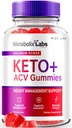 rize labs - - Metabolix Labs Keto Plus ACV Gummies - Weight Management Support Apple Cider Vinegar Suplemento (60 Gummies)