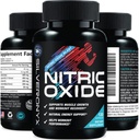 Extra Strength Nitric Oxide Suplemento 3X Strength L Arginine, Citrulline Malate, AAKG, Beta Alanine - Premium Muscle Support Nitric Booster - Natural Energy & Heart Health Support - 120 Capsules