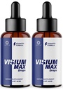 (2 Pack) Visium Max Drops - Visium Max Drops Support Reviews Health Formula Natural Ingredients, VisiumMaxDrops Advanced Daily Premium Liquid Drop for Overall Health & Wellness, 2 Bottles for 2 Months
