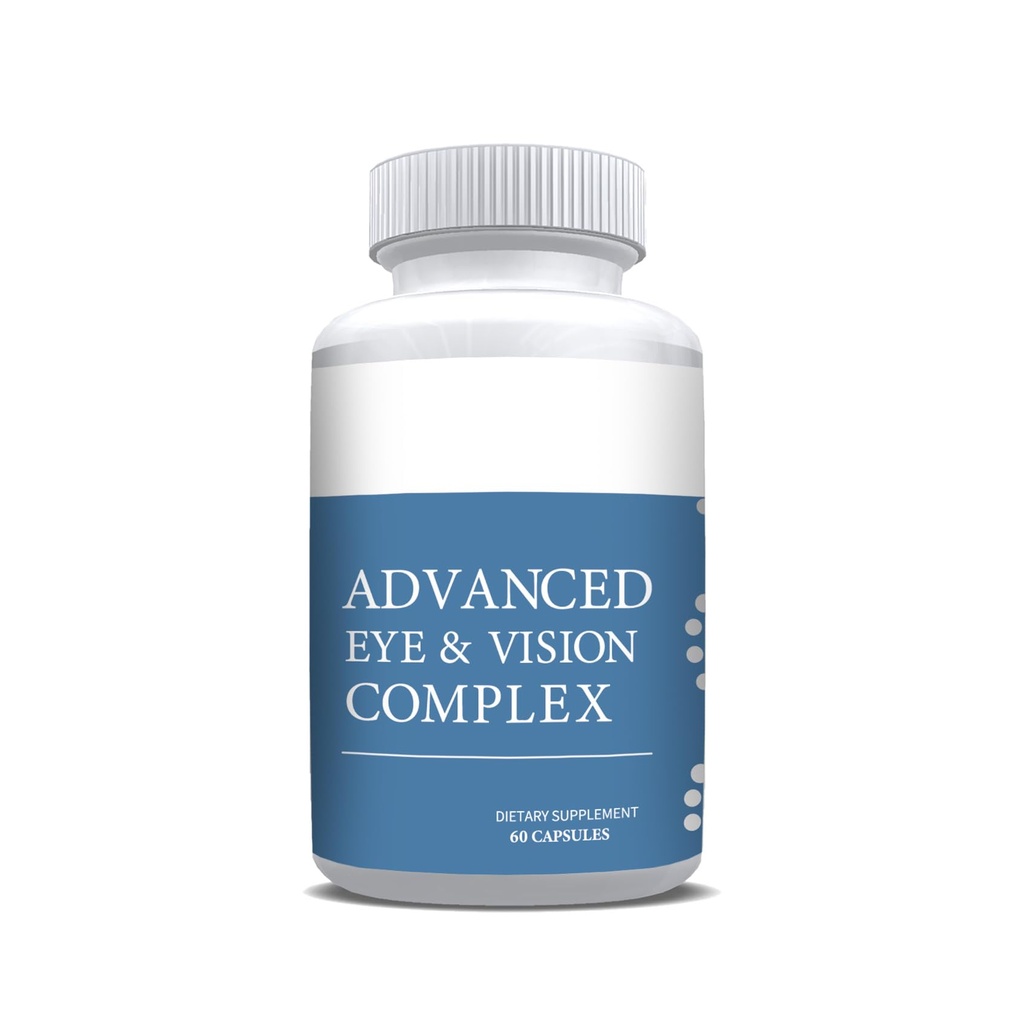 #1 Complete Research Vision Formula Advanced Eye Health Vitamin & Mineral Supplements for Adults w/Bilberry, Lutein, Zeaxanthin, Lycopene, Resveratrol | Supports Eye Strain, Dry Eyes 60 Capsules