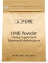 Ingredientes originales puros HMB (8oz) No GMO, Libre de gluten, Lab-Verified