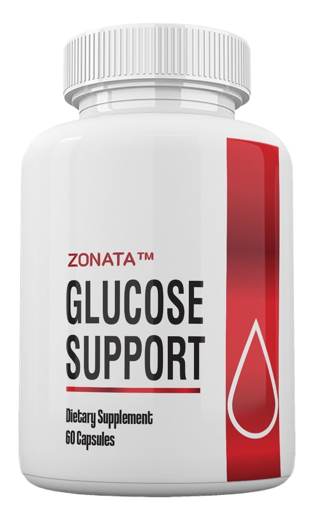 Zonata Glucose Support Capsules, Glucose Support Premium Formula, 60 Capsules