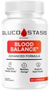 GlucoStasis Blood Balance Support - Official GlucoStasis Capsules Support Supplement All Natural Advanced Formula, GlucoStasis Pills Vitamins for Health & Wellness, 60 Capsules for 1 Month
