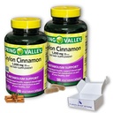 Ceylon Cinnamon 1200mg- 120ct Capsules (Pack of 2)