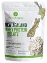 Antler Farms - 100% Grass Fed New Zealand Whey Protein Isolate, Unflavored, 2 lbs - Pure and Clean, 2 Ingredients, Delicious, Cold Processed