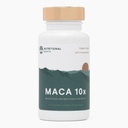 Nutritional Roots Maca Root Capsules: Peruvian Maca 10x, Made with Organic Maca Powder (Lepidum meyennii), 10:1 Concentration, Single-Origin, Vegan, Gelatinized Maca Supplement, 60 ct.