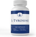 Pure Original Ingredients L-Tyrosine (100 Capsules) Always Pure, No Additives Or Fillers, Lab Verified