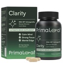 Clarity Nootropics Brain Supplement for Focus, Memory, & Stress Relief | Natural Nootropic with KSM66 Ashwagandha, Lions Mane, Bacopa, L Theanine | Cognitive & Mood Support | 60 Veg Capsules