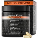 Formulation Factory 10-in-1 Nootropic Brain Supplement for Memory and Focus - Bacopa Monnieri, Lion's Mane, Alpha GPC, Ginkgo Biloba - Cognitive Support for Adults, 120 Capsules, 2 Month Supply