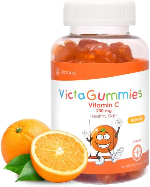 Dr. T VictaGummies Vitamina C Gummies x3 – Apoyo inmunológico para los niños – Naturalmente saboreado, Vegan (1)