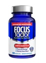 Focus Factor Lions Mane Plus, Advanced Nootropic with L-Theanine, Caffeine, Focus and Energy (60 Count)