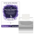 Labottach Easy Travel Melatonin 3mg Dissolvable Strips – Quick Dissolve Sleep Aid for a Restful Night's Sleep, 10-Count, White