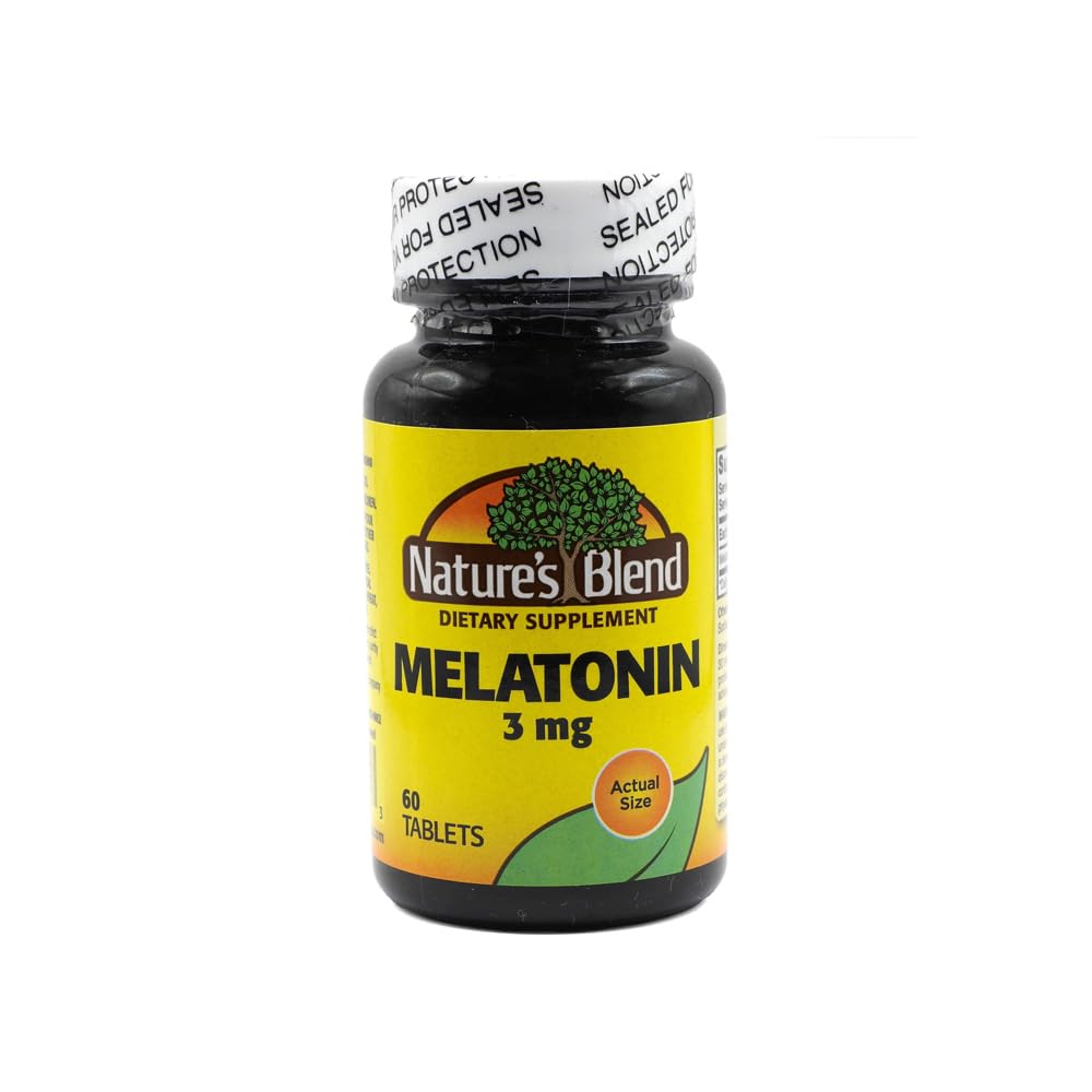 Nature's Blend Melatonin 3 mg 60 Tablets