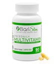 BariSlim Once Daily Bariatric Multivitamin Capsule - 60mg of Iron - Bariatric Vitamin & Supplement for Post WLS Surgery Including Gastric Bypass & Gastric Sleeve | 90 Day Supply