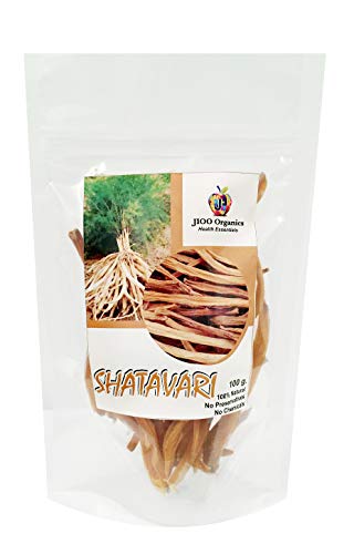 Jioo Organics 100% Natural Premium Shatavari Raw 100g