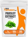 BulkSupplements.com Parsley Extract Powder - Parsley Supplement, Antioxidant Source, Herbal Supplement - Gluten Free, 1g per Serving, 100g (3.5 oz) (Pack of 1)
