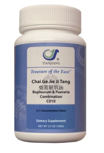 Treasure of the East, Bupleurum and Pueraria Combination - Chai Ge Jie Ji Tang (5:1 Concentrated Herbal Extract Granules, 100g)