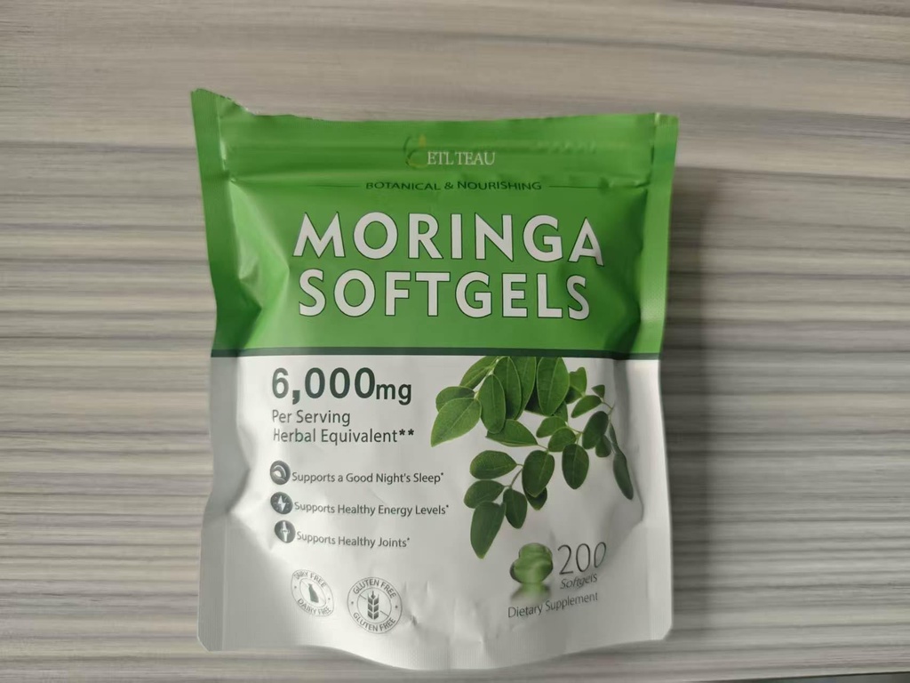 Moringa Capsules 200 Softgels