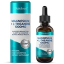 Magnesium L-Threonate Liquid Drops, Triple Calm Magnesium Threonate w. Apigenin, Theanine, Lemon Balm for Relaxation Sleep, High Absorption for Brain Health & Cognitive Support, 2.0 Fl Oz