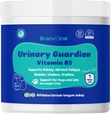 Guardián urinario para perros y gatos - apoya el riñón, fatiga arenal, vejiga, uréteres, uretra, sabor a tocino vegano (117g) (Vitamin B5)