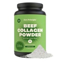Zen Principle Grass-Fed Agglomerated Hydrolyzed Collagen Peptides 3 lb. Anti-Aging Protein for Healthy Hair, Skin & Joints. Paleo Friendly, GMO and Gluten Free, Pasture-Raised Bovine.