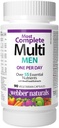 Webber Naturals Men's Most Complete Multi, 90 Vegetarian Capsules