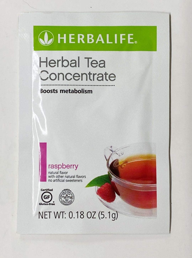 Herbalife Herbal Tea Concentrate -15 Packets (Raspberry)