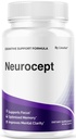 Neurocept Brain Supplement Capsules - Official Neuro cept Brain & Memory Focus Support Advanced Formula, Neurocept Pills Daily Support for Overall Health & Wellness, 60 Capsules for 1 Month