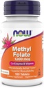 Now Supplements, Methyl Folate 1,000 mcg, Metabolically Active Folate*, Co-Enzyme B Vitamin, 180 Tablets