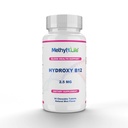 Methyl-Life® Hydroxy B12 Sublingual Tablets – Gentle, Vitamin B12 Supplement for Daily Energy & Cellular Support – Vegan, Non-GMO, Gluten & Top 14 Allergen Free | 90 Chewable Tablets