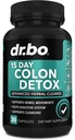 Colon Cleanser Detox for Weight Flush - 15 Day Intestinal Cleanse Pills &amp; Probiotic - Fast Natural Laxative for Constipation Relief - Bowel Movement Suplementos for Stomach Bloating, Gut Loss Support