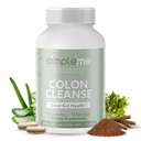 SIMPLEME Colon Cleanse Detox, Natural Constipation Relief for Adults, Fast Bloating Relief Colon Cleanser for Women & Men, 30-Day Gut Support Weight Management, 1 Day Detox Cleanse, 30 Capsules