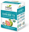Guava Leaf Tea 24 Tea Bags - 100% Organic Natural Guava Leaves Tea - Hojas De Guayaba Organica for Immune Support, Digestion & Relaxation | Herbal Goodness