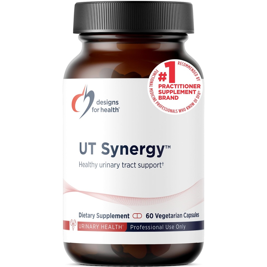 Diseños para la Sinergia UT de salud - 500mg D-Mannose con Horsetail, Nettle, Hibiscus + Hoja de Bearberry - Asistencia saludable para la tracción urinaria - Suplemento sin gluten (60 cápsulas)