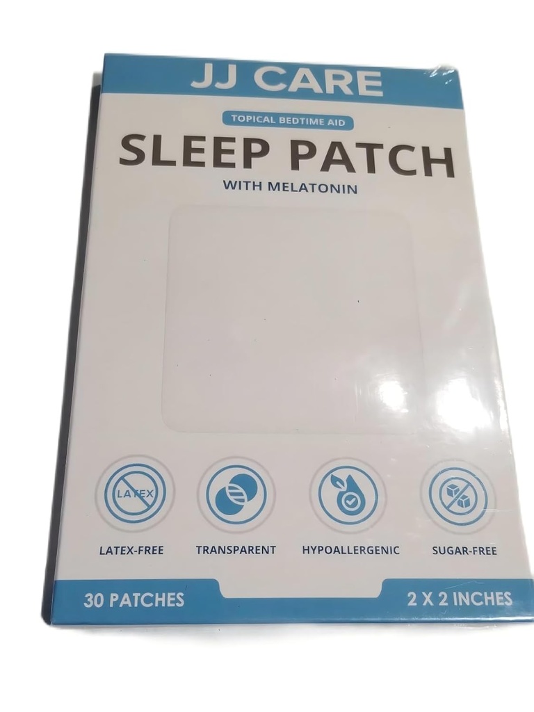 Patches de sueño, 60 Pack Upgraded Deep Sleep Patches for Adults, Made of All-Natural Ingredients, para Hombres y Mujeres, Altamente Respirables y Adecuados para el Clima Caliente, Fácil de Usar Que Last All Night-07092