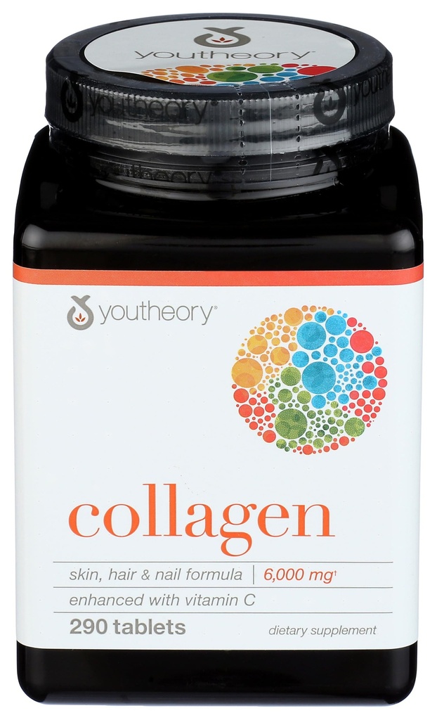 Youtheory, Collagen Advanced Formula 1 2 3, 290 Tablets