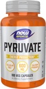 AHORA Foods Sports Nutrition, Pyruvate (Pyruvic Acid) 600 mg, Energy Production*, 100 Veg Capsules