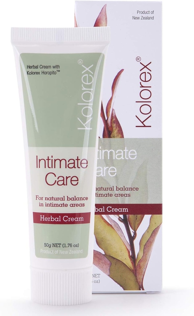 Calorex® Vaginal Care Cream, Natural Herbs calma Áreas íntimas, Replenish Sensitive Skin.