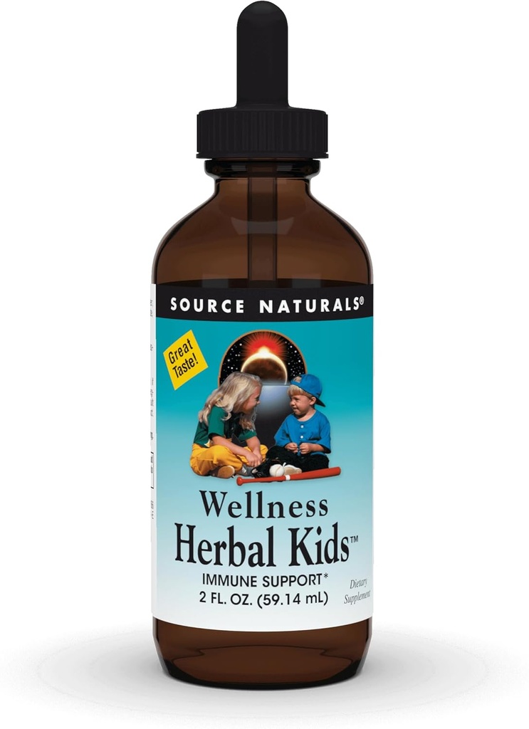 Fuente Natural Wellness Herbal Kids, para Immune System Support* - 2 Fluid oz