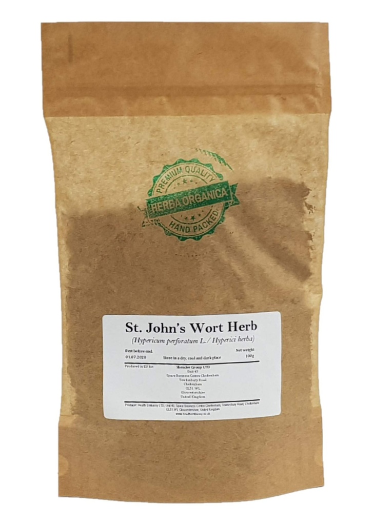 Herba Organica St Johns Wort Herb - Hypericum Perforatum L - Herbal Tea (100g)