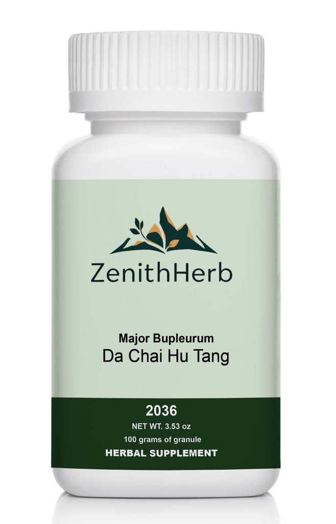 ZenithHerb-Major Bupleurum/Da Chai Hu Tang Herbal Supplement, 100 Grams Granule/Bottle