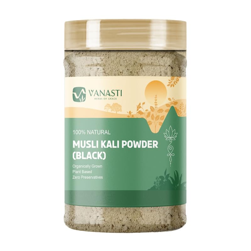 Musli Kali Powder | Curculigo Orchiodes | Black Musli Powder | 100 gram