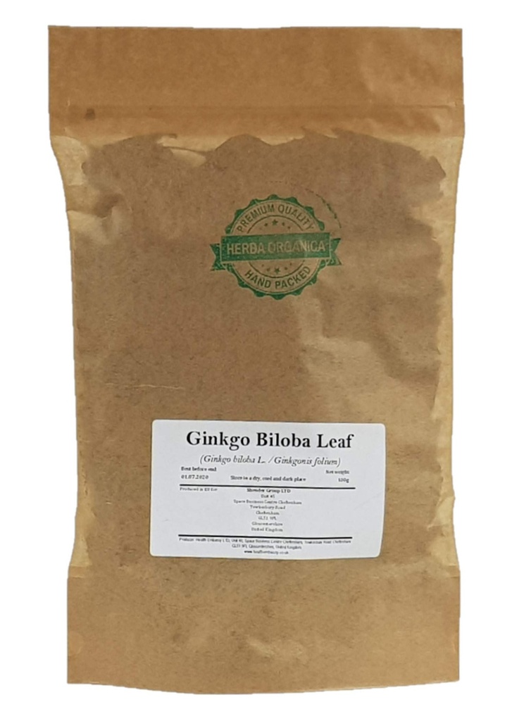 Herba Organica Ginkgo Biloba Leaf - Ginkgo Biloba L - Herbal Tea (100g)