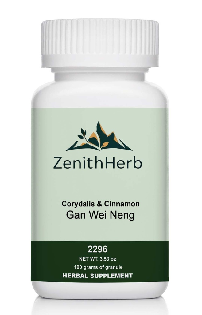 ZenithHerb-Ganwei Neng/Corydalis & Cinnamon, Granule, 100 Grams/Bottle