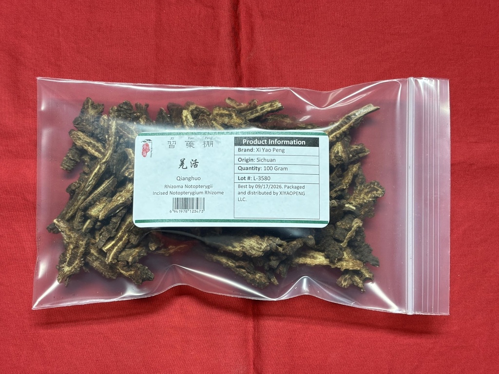 XYP Qianghuo Qiang Huo 羌活 100Gram